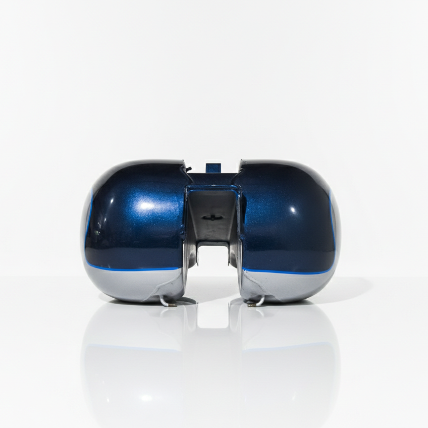 Harley-Davidson Dyna Wide Glide Fuel Tank - Luxury Blue/Diamond Ice