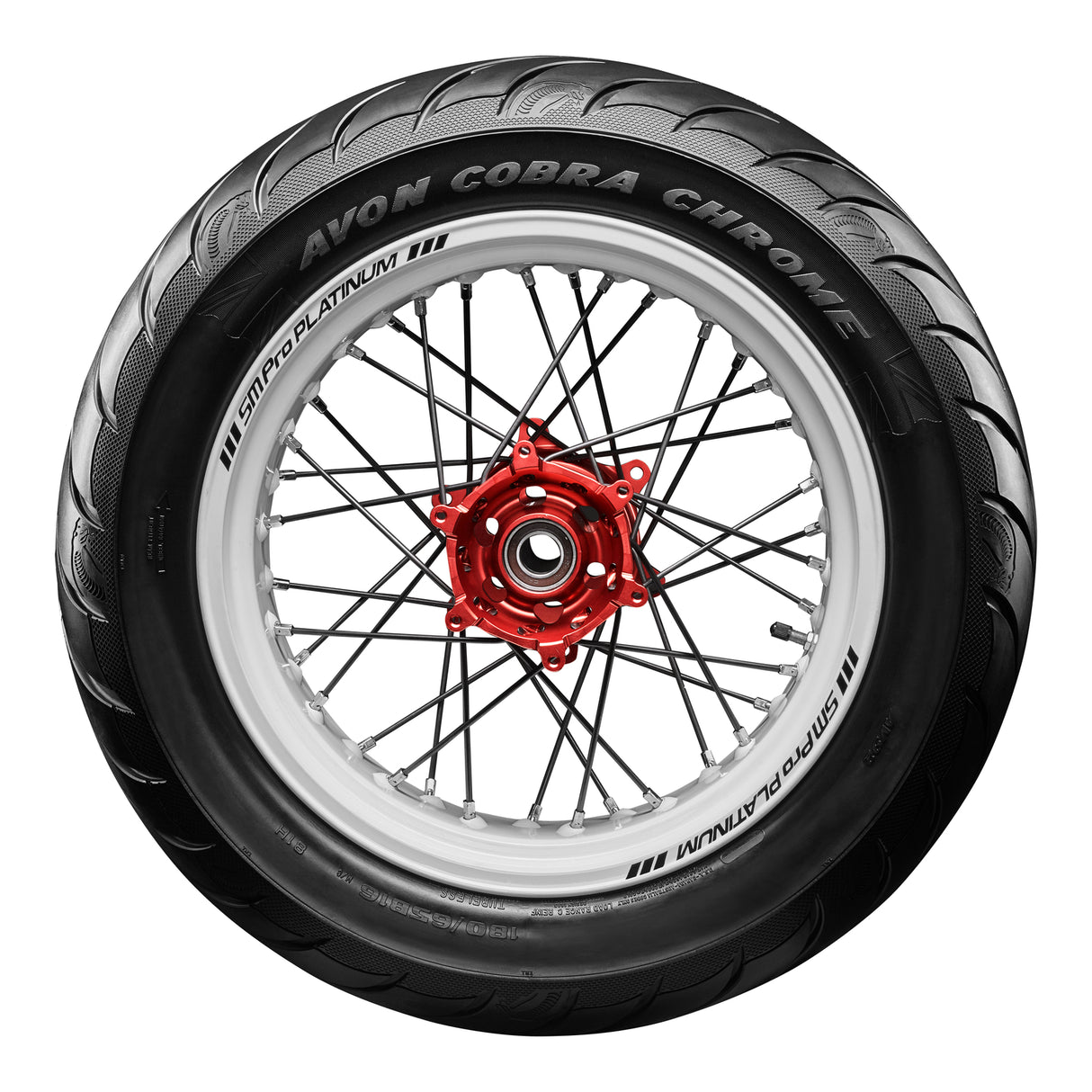 Avon Cobra Chrome 180/70B15 Rear Tyre (76H Rating) AV92