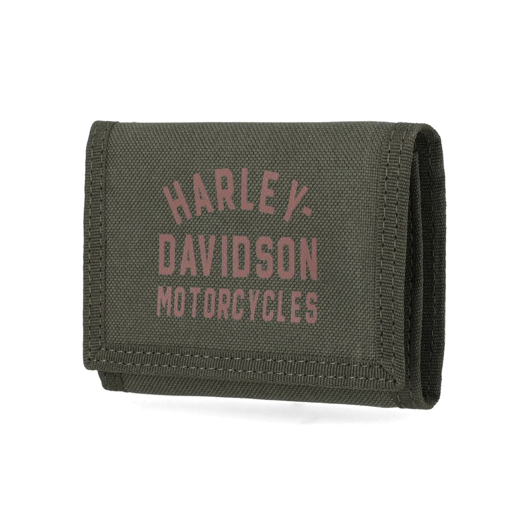 Harley-Davidson Poly Trifold Wallet - Green