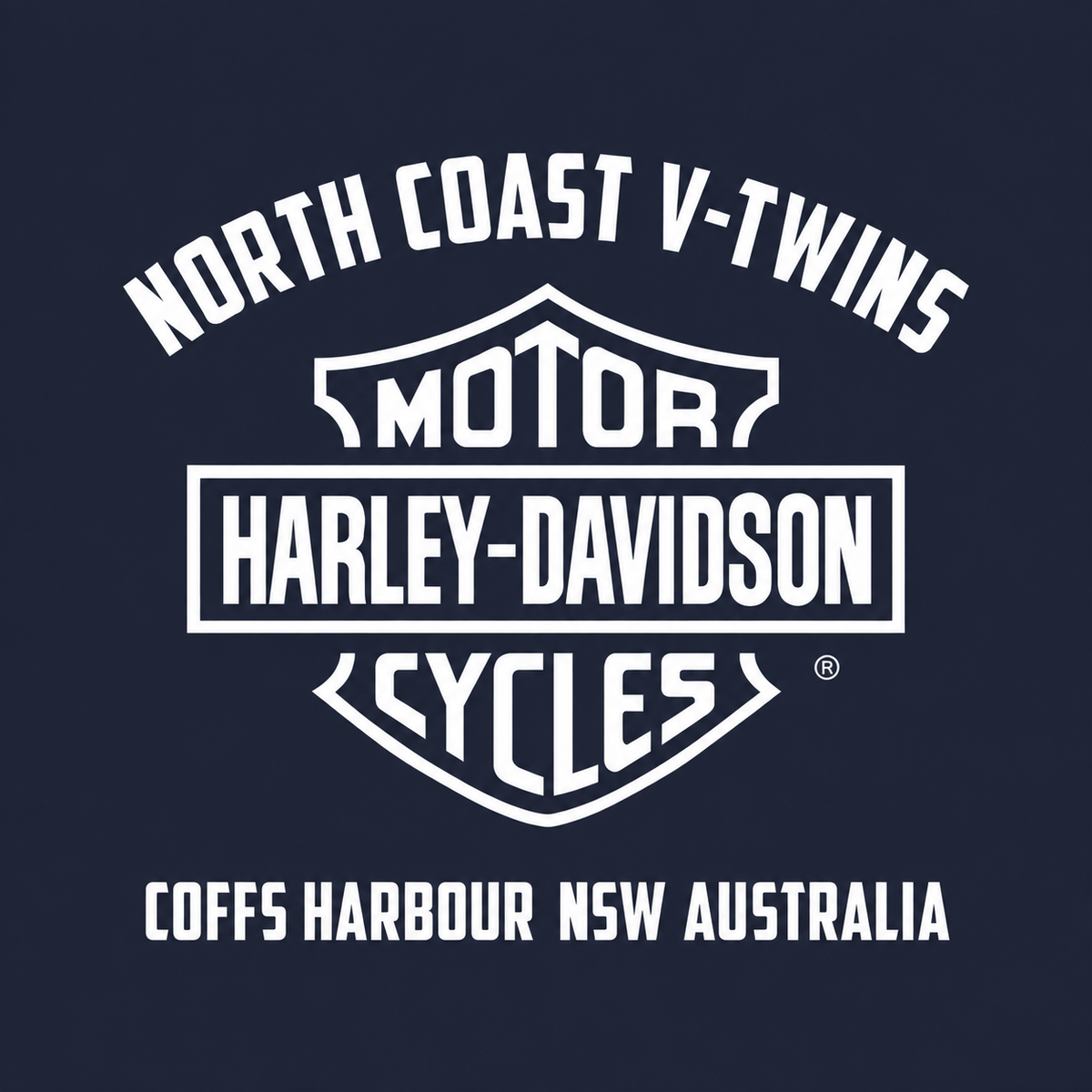V-Twins x Harley-Davidson Men's Salute T-Shirt - Navy