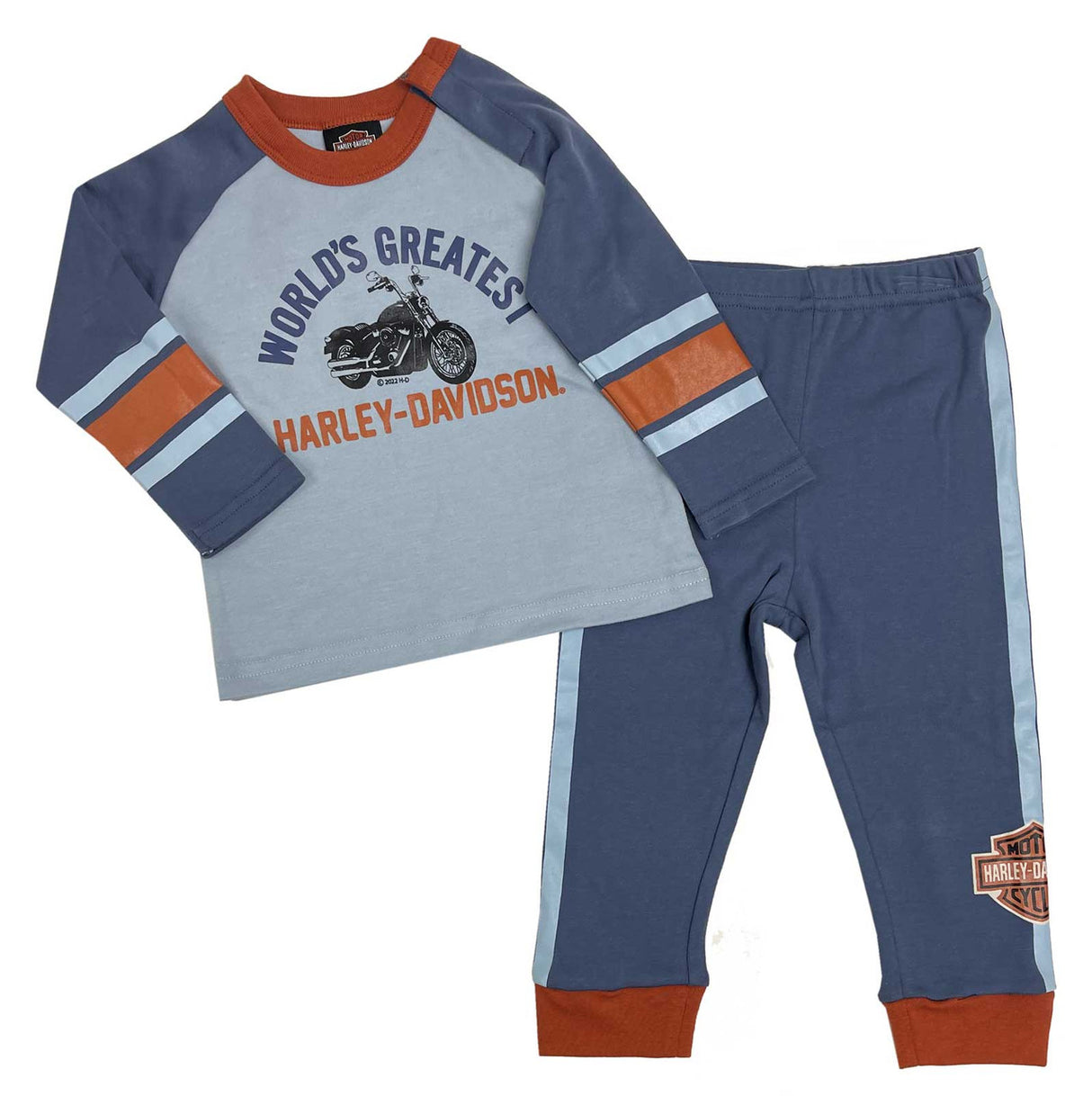Harley-Davidson Boys 2Pc Knit Pants Set