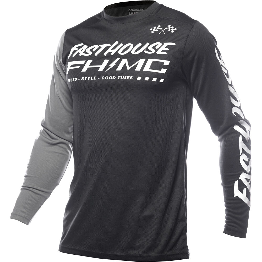 Fasthouse 2025 Carbon Method Jersey - Black/Grey