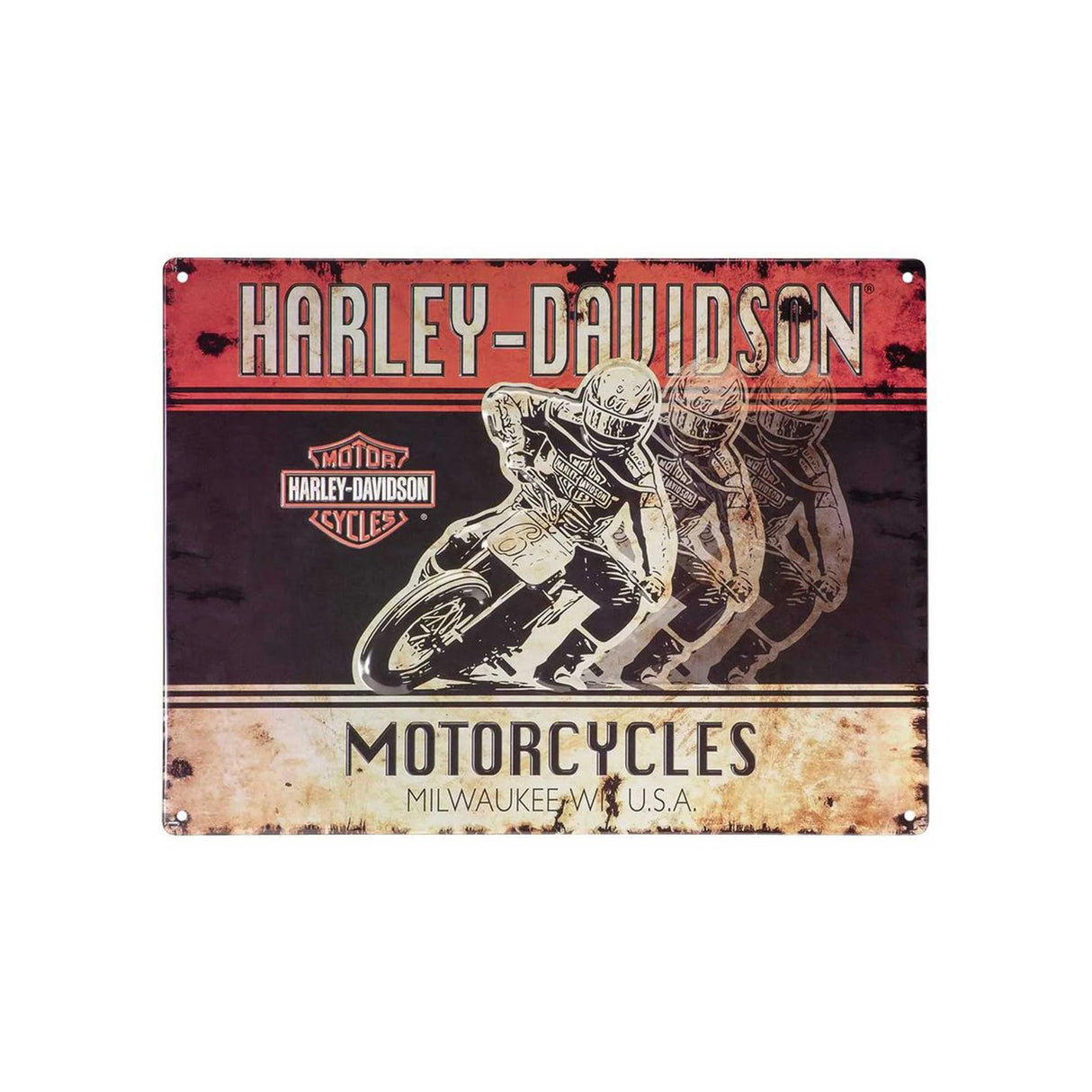 Harley-Davidson Racers Tin Sign