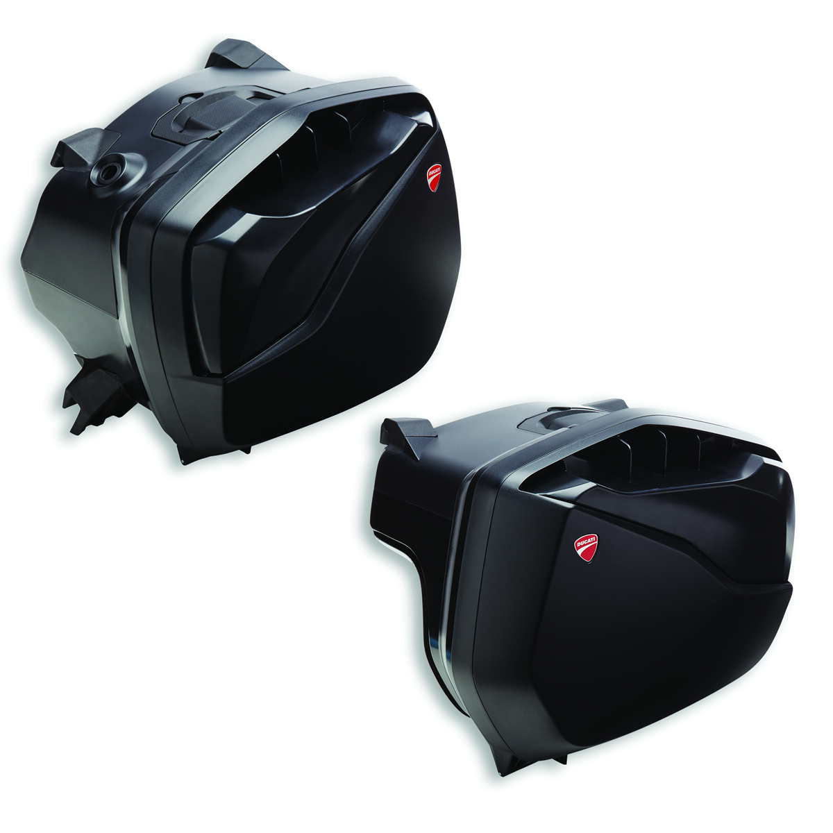 Ducati Multistrada V4 Plastic Side Panniers Set - No Cover