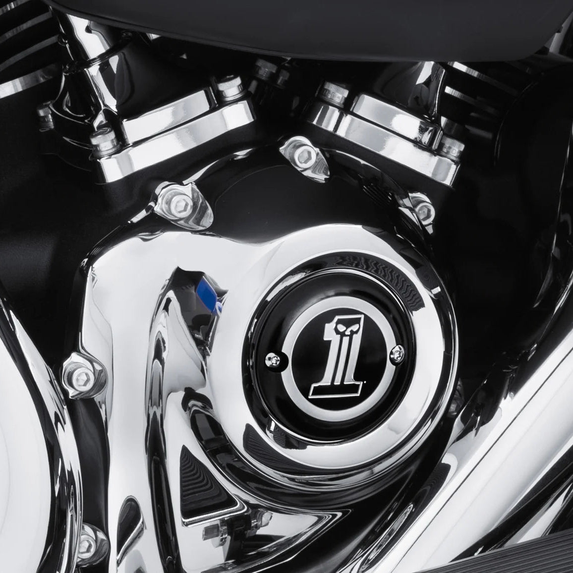 Harley-Davidson Dark Custom Timer Cover