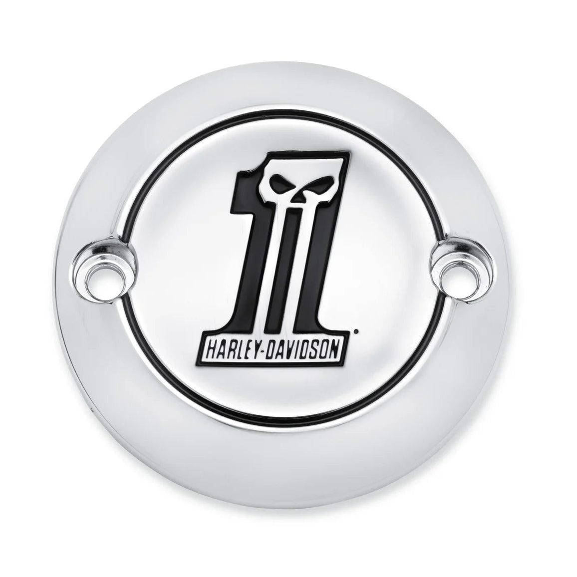Harley-Davidson Number One Skull Timer Cover