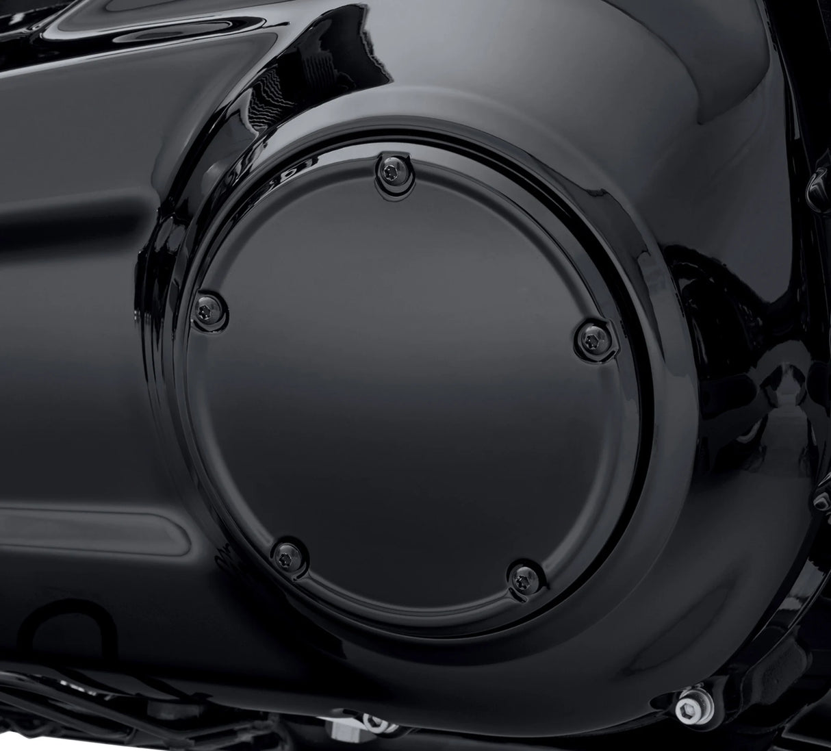 Harley-Davidson Gloss Black Narrow-Profile Derby Cover