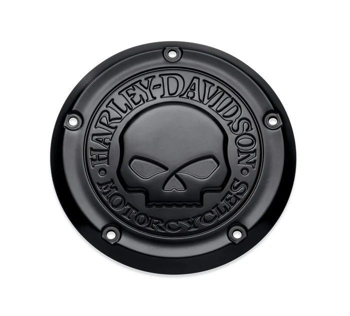 Harley-Davidson Willie G Skull Derby Cover - Black