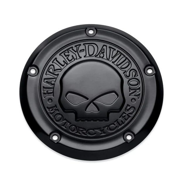 Harley-Davidson Willie G Skull Derby Cover - Black
