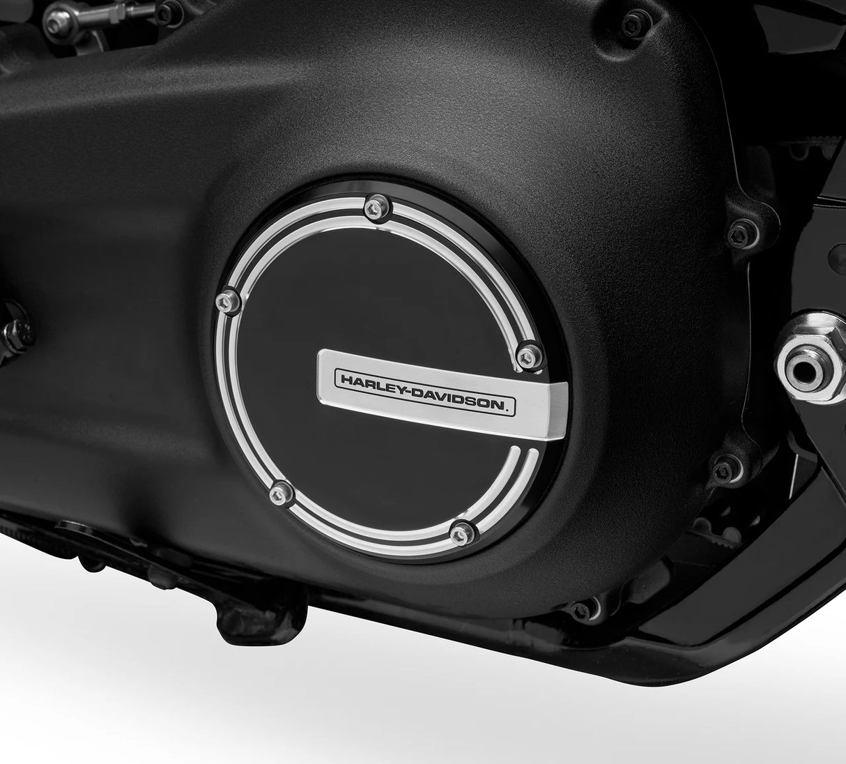 Harley-Davidson Empire Derby Cover - Black Anodized