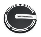 Harley-Davidson Empire Derby Cover - Black Anodized