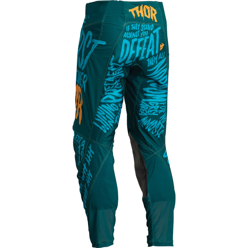 Thor Kids' Pulse Pants - Teal/Tangerine
