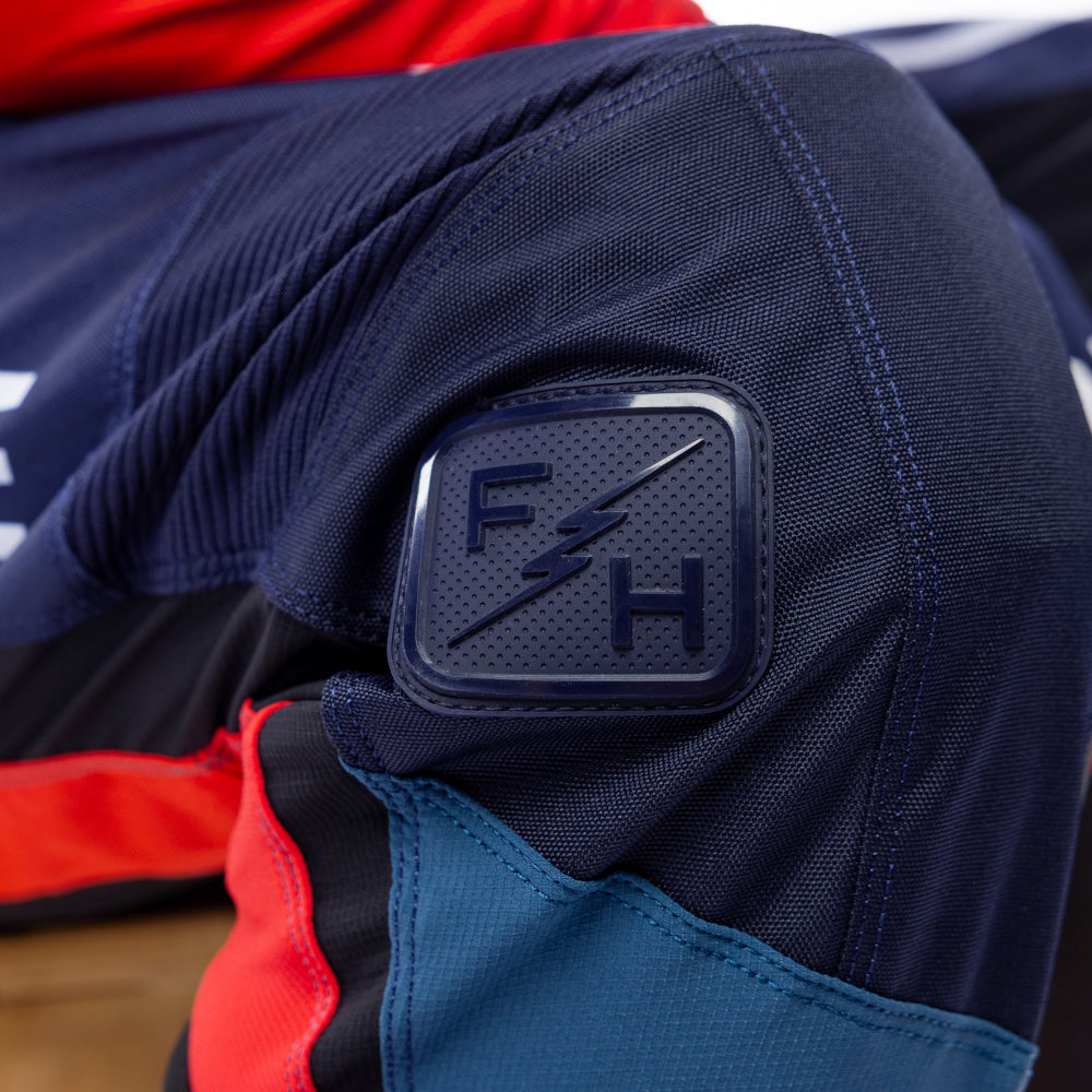 Fasthouse 2025 Grindhouse Hudson Pants - Blue/Red