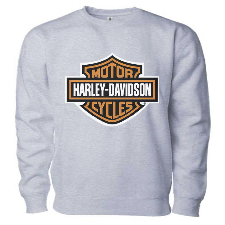 V-Twins x Harley-Davidson B&S Grey Crew Sweatshirt