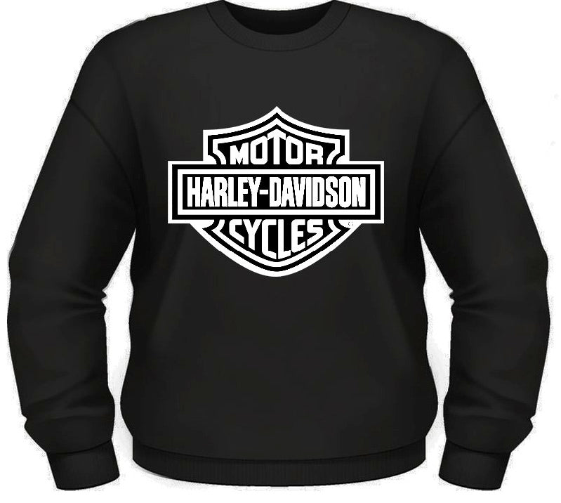 V-Twins x Harley-Davidson White B&S Crew Sweatshirt