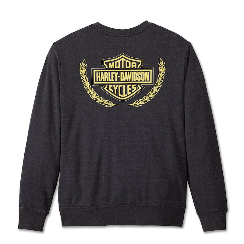 Harley-Davidson Men's Sweatshirt-Knit - Black