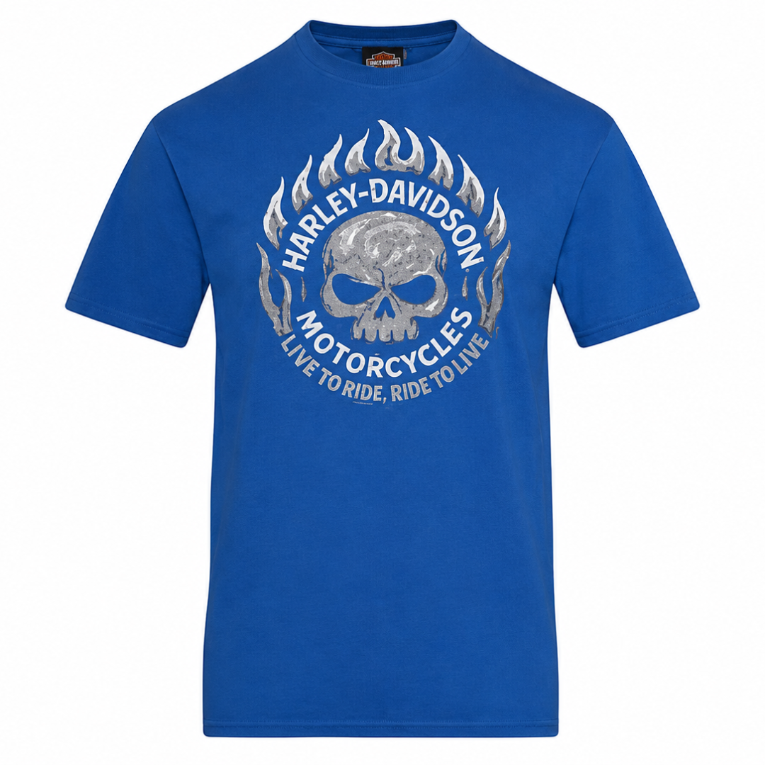 Harley-Davidson Men's Ignite T-Shirt - Royal Blue