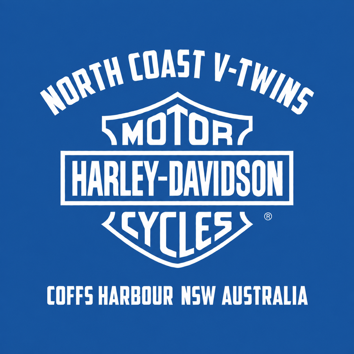 V-Twins x Harley-Davidson Men's Ignite T-Shirt - Royal Blue
