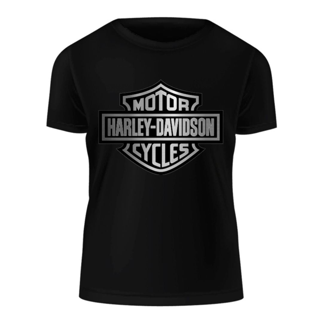 V-Twins x Harley-Davidson Silver B&S T-Shirt