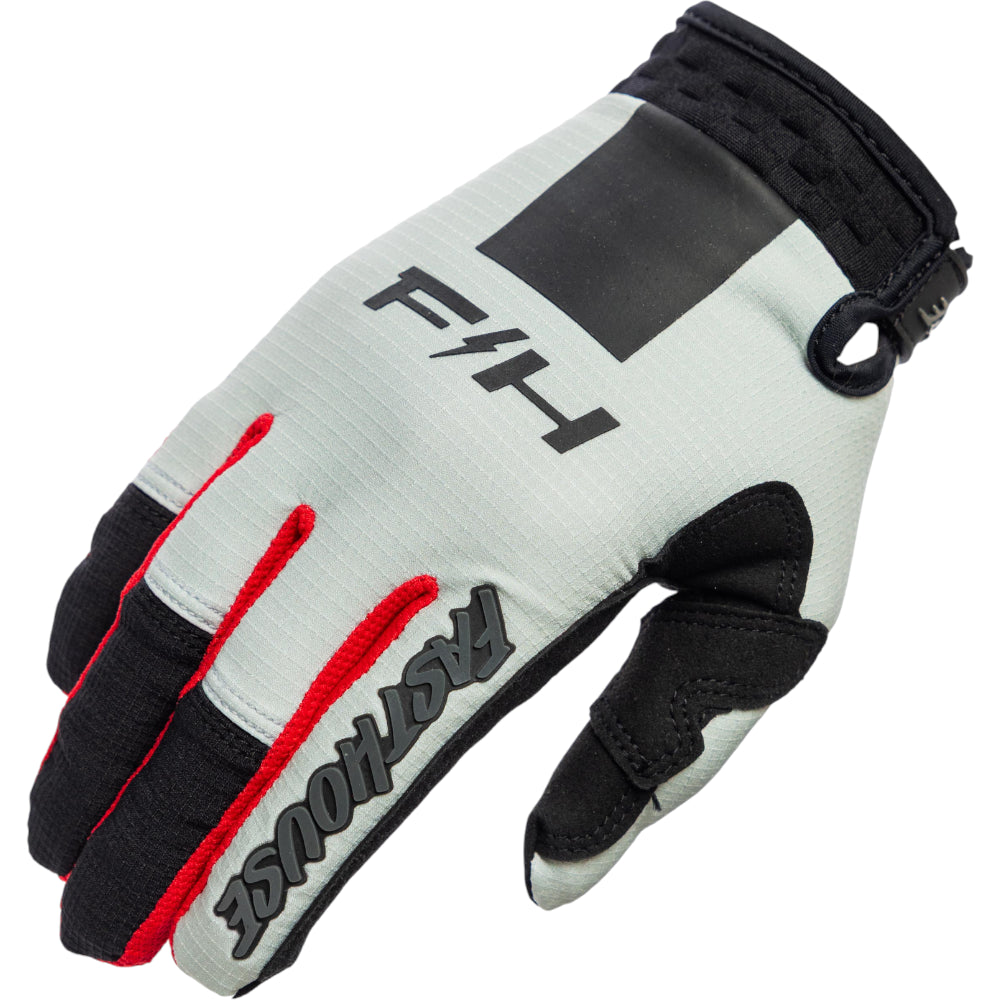 Fasthouse 2025 Elrod Storm Gloves - Fog/Black