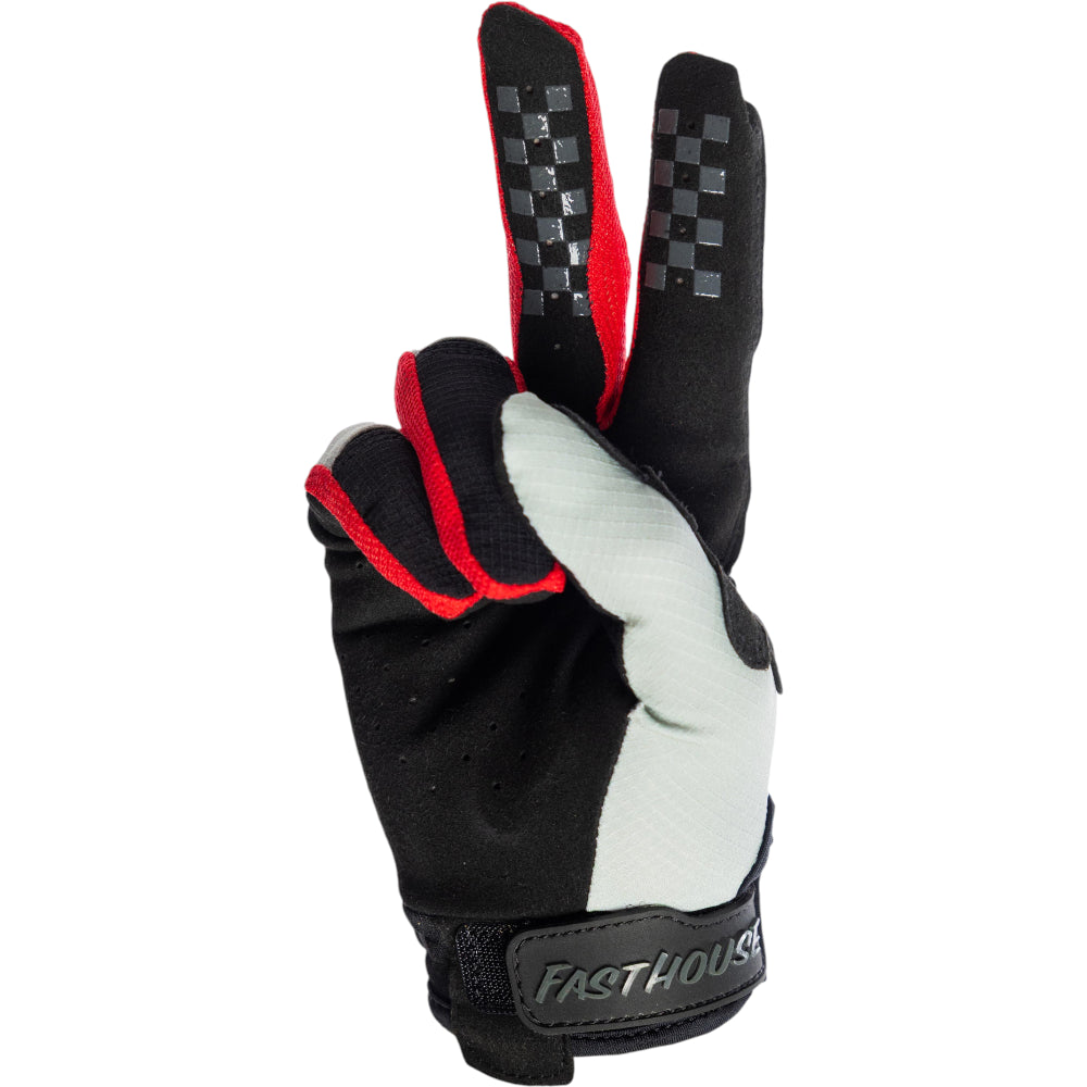 Fasthouse 2025 Elrod Storm Gloves - Fog/Black