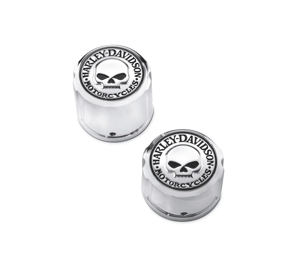 Harley-Davidson Willie G Skull Rear Axle Nut Covers