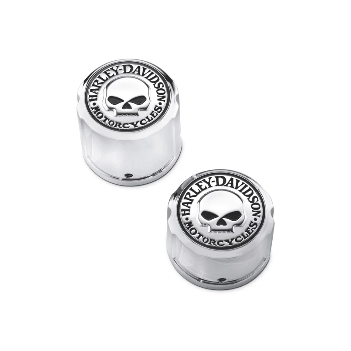 Harley-Davidson Willie G Skull Rear Axle Nut Covers