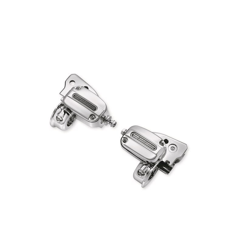 Harley-Davidson Clutch Bracket and Master Cylinder Reservoir Kit - Chrome