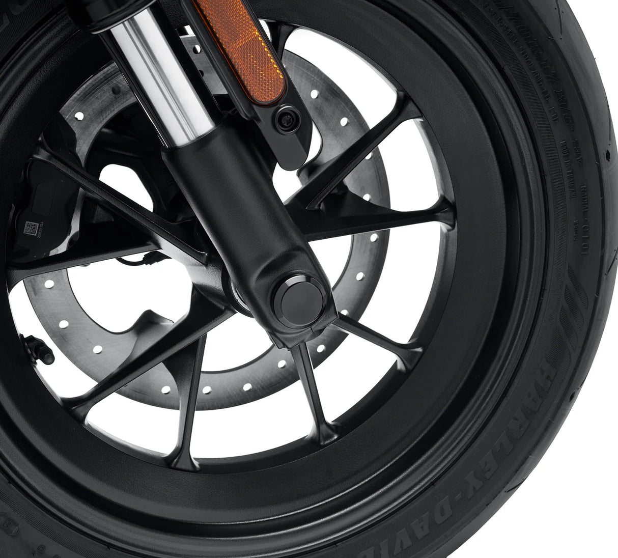 Harley-Davidson Smooth Front Axle Nut Covers