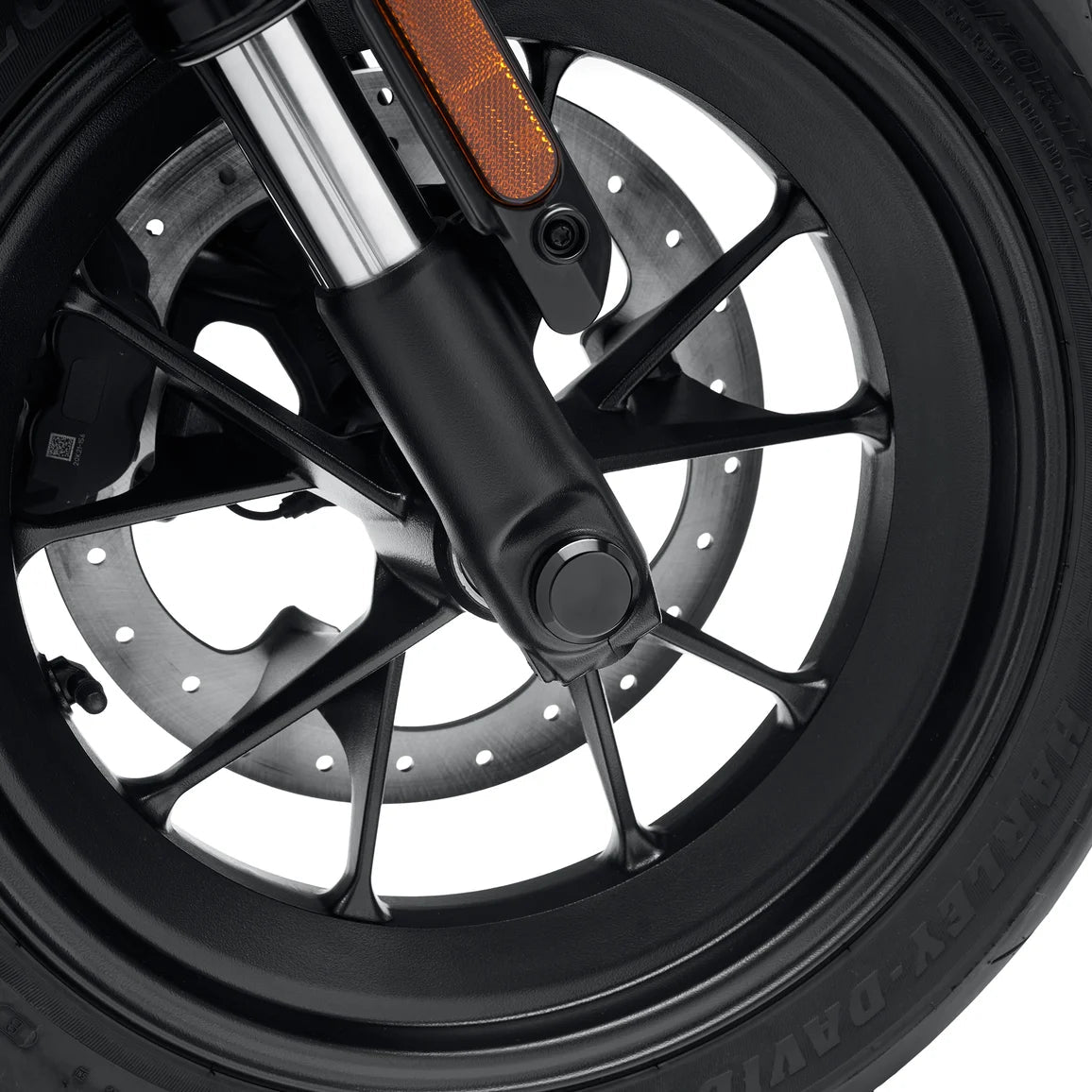 Harley-Davidson Smooth Front Axle Nut Covers
