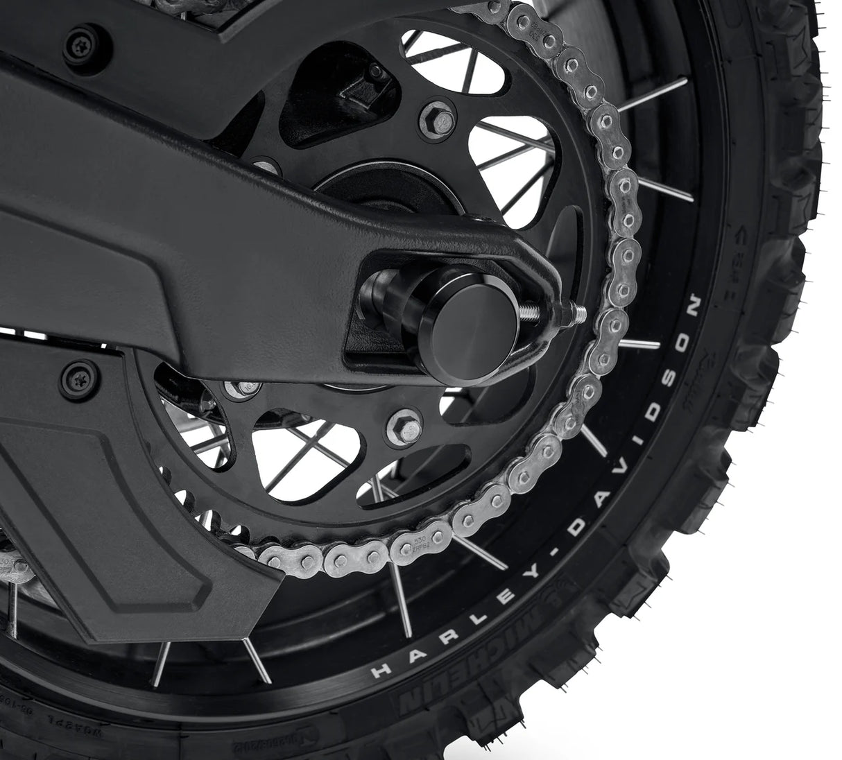 Harley-Davidson Rear Axle Nut Covers