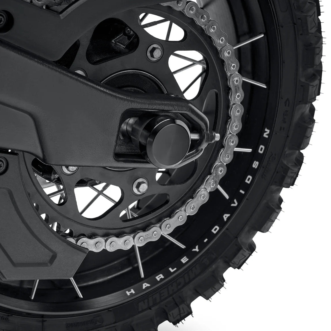 Harley-Davidson Rear Axle Nut Covers