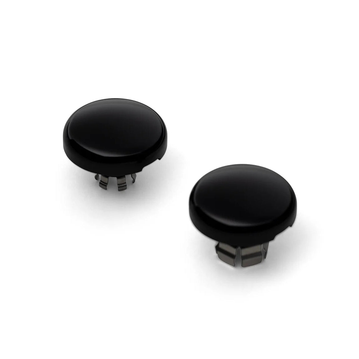 Harley-Davidson Gloss Black Front Axle Nut Covers