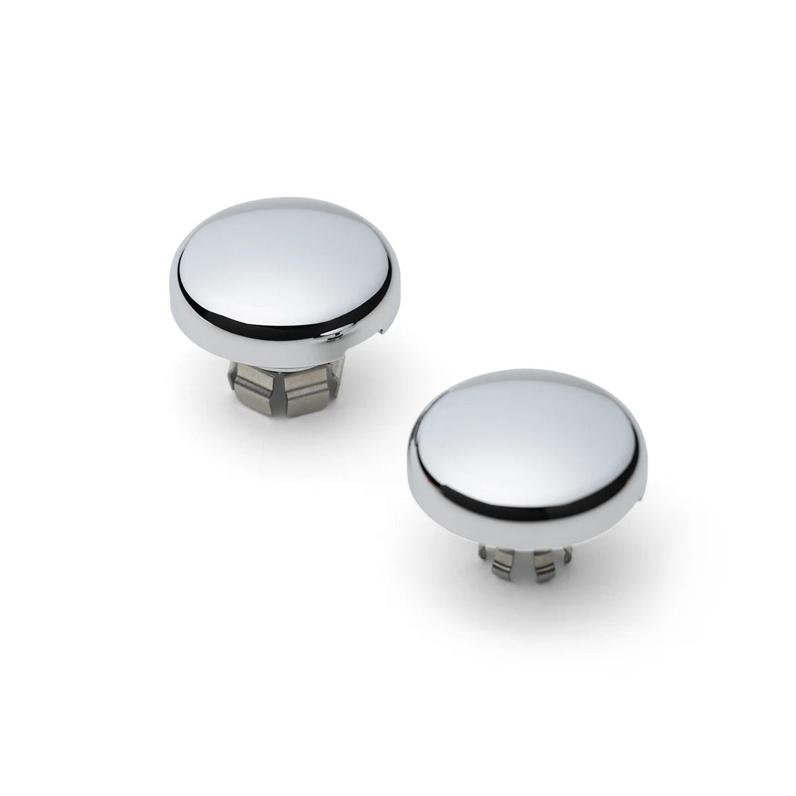 Harley-Davidson Chrome Front Axle Nut Covers