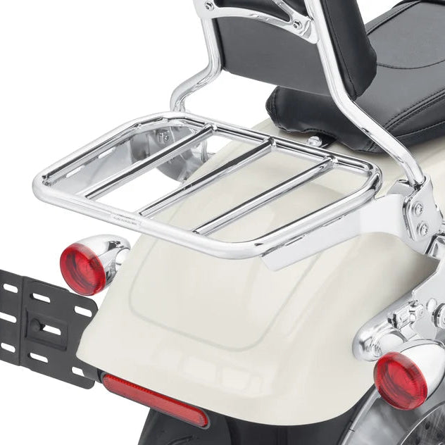 Harley-Davidson Sport Luggage Rack for Hold Fast Sissy Bar Uprights - Chrome