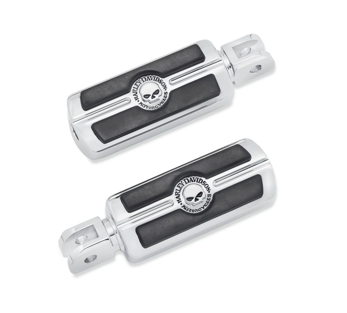 Harley-Davidson Willie G Skull Rider Footpegs - Chrome