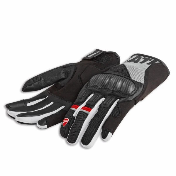 Ducati Men's Company C2 2.0 Gloves - Black/Grey/Red