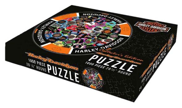 Harley-Davidson Poker Chip Puzzle 1000 Piece