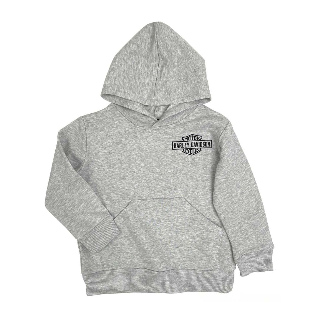 Harley-Davdison Kids B&S Grey Hoodie
