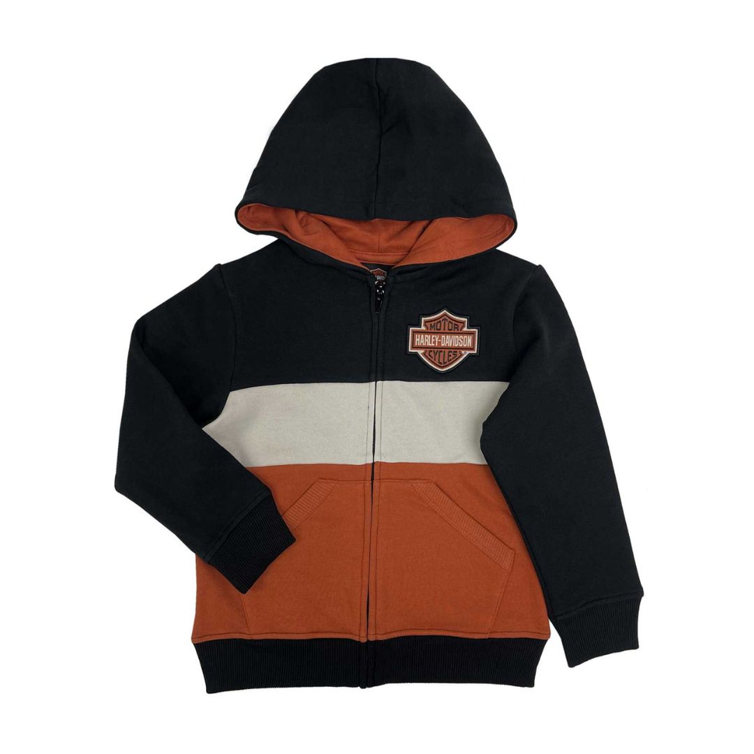 Harley-Davidson Boys Colorblocked Hooded Jacket