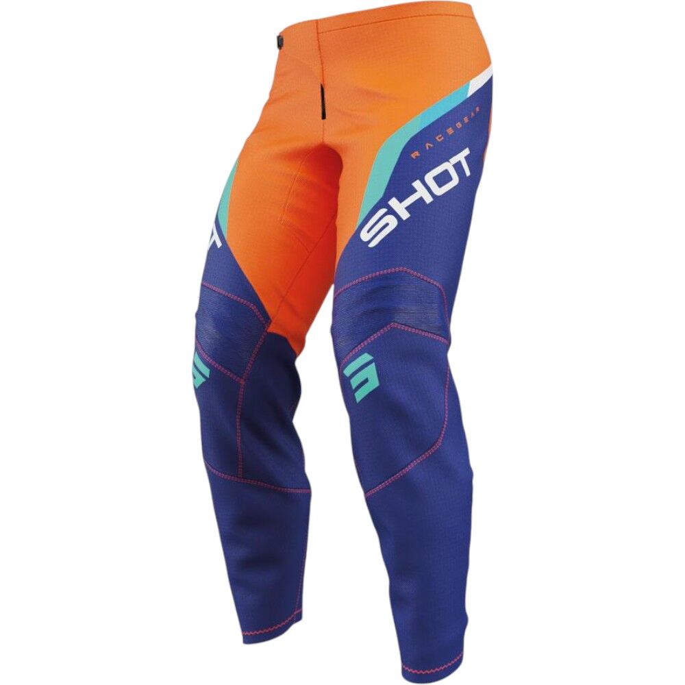 Shot Draw Kids Daytona Pants - Orange