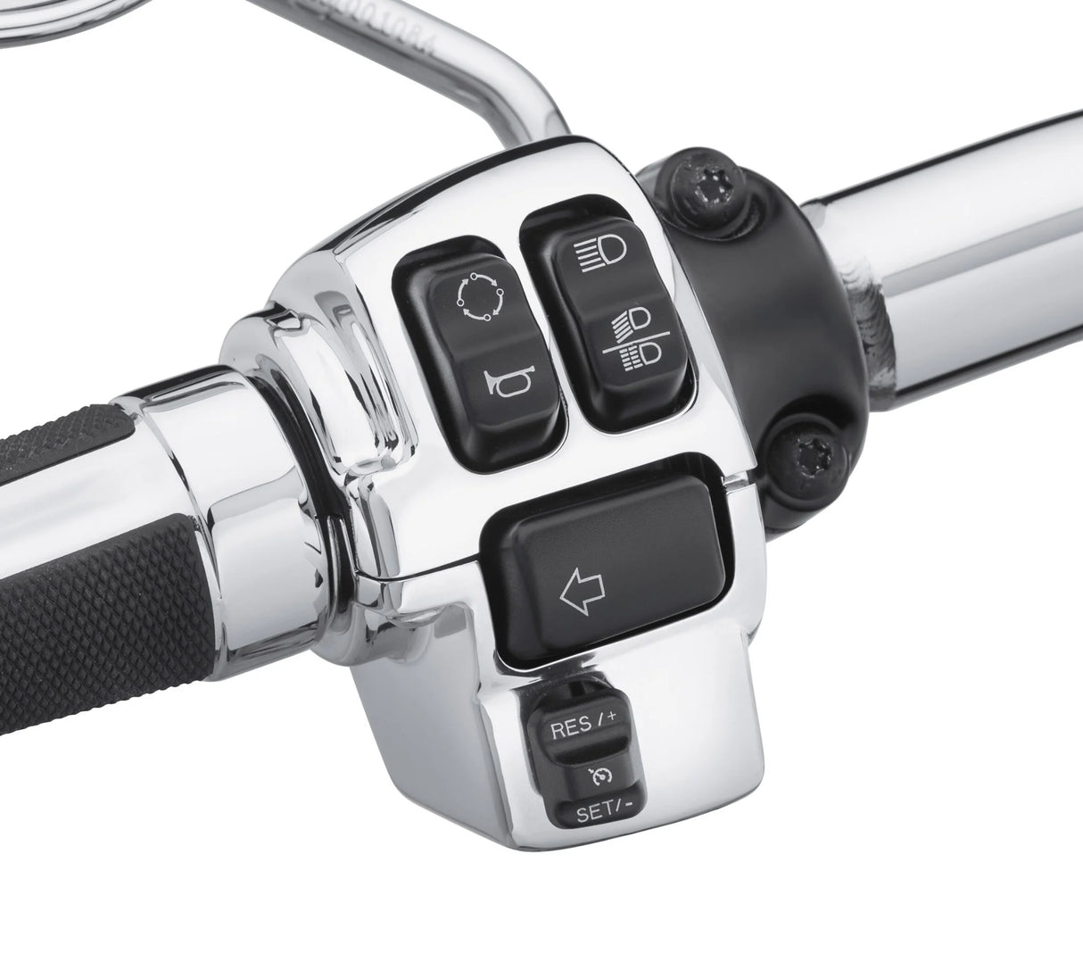 Harley-Davidson Chrome Switch Housing Kit