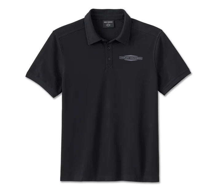 Harley-Davidson Men's Stacked Bar & Shield Polo