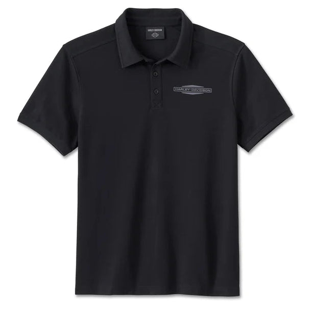 Harley-Davidson Men's Stacked Bar & Shield Polo