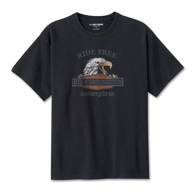 Harley-Davidson Women's Ride Free Eagle Oversized Tee