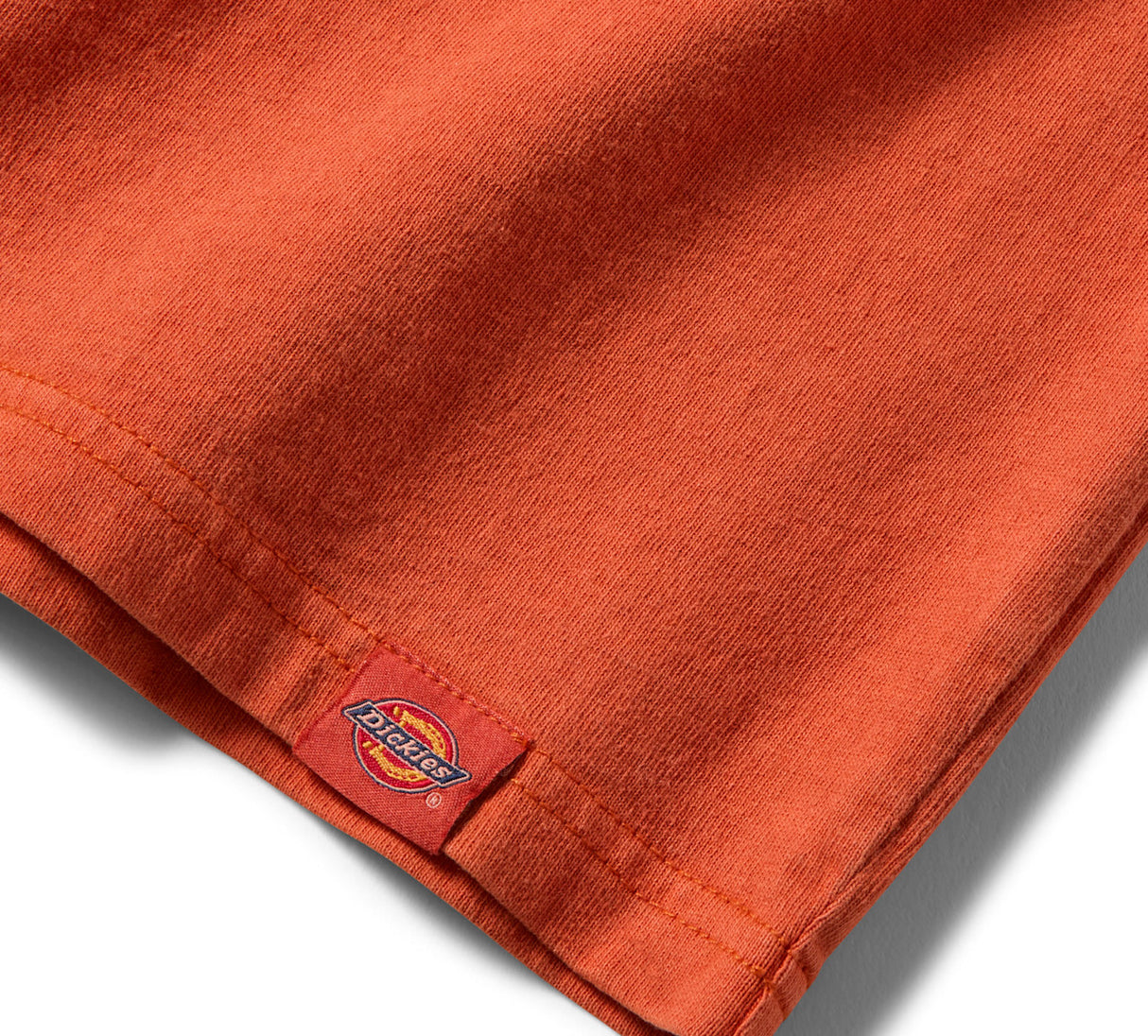 Dickies x H-D Men's Horsepower Heavyweight Pigment Dyed Tee - Vintage Orange