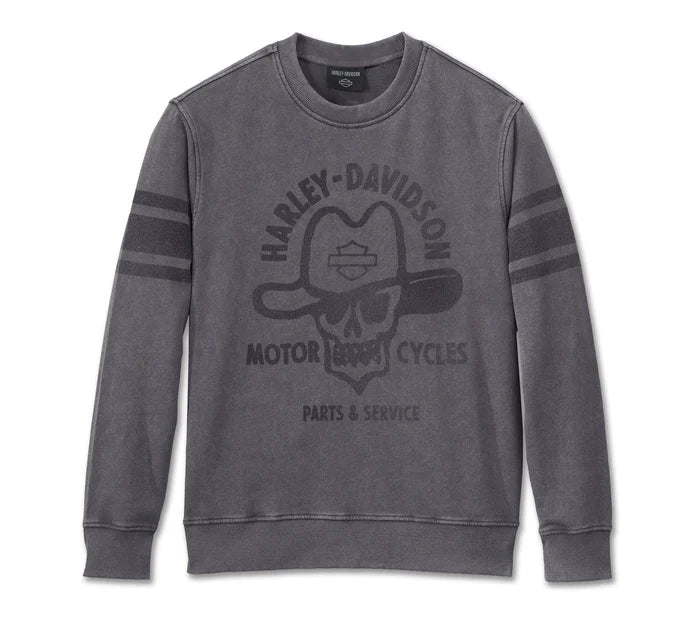 Harley-Davidson Cowboy Rider French Terry Crewneck