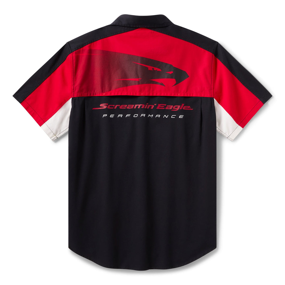 Harley-Davidson Men's Screamin' Eagle Vented Short Sleeve Mechanics Shirt