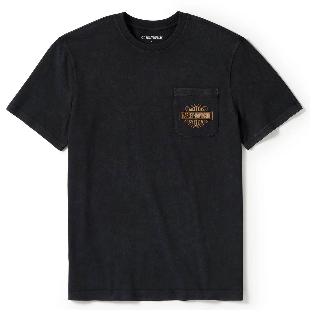 Harley-Davidson Men's Lightning Bolt Pocket Tee