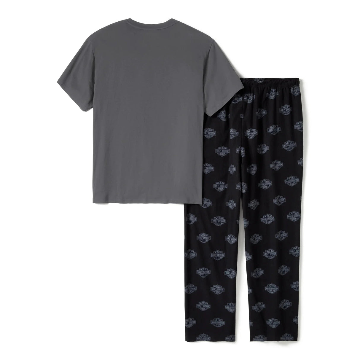 Harley-Davidson Men's Bar & Shield Pajama Pants Set - Charcoal
